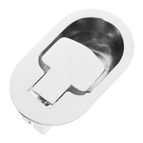 SOLUSTRE Metall Relaxsessel Zuggriff Griffe Loungesessel Liegestühle Sofagriff Metall Stuhlgriff Ersatz Relaxsesselgriff Ersatzteil Für Relaxsessel Silber Legierung von SOLUSTRE
