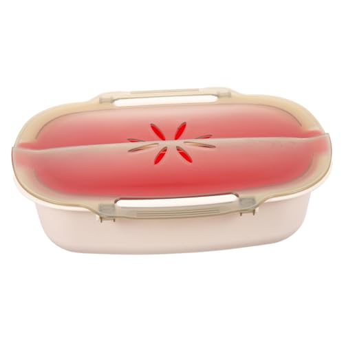 SOLUSTRE Mikrowellen Dampfgarbehälter aus Hitzebeständigem Material Transparenter Dampfgarer mit Kühlem Griff Mikrowellensicherer Lebensmittel Dampfgarer für Gedämpfte Speisen Zuhause und SOLUSTRE Mikrowellen Dampfgarbehälter aus Hitzebeständigem Material Transparenter Dampfgarer mit Kühlem Griff Mikrowellensicherer Lebensmittel Dampfgarer für Gedämpfte Speisen Zuhause und von SOLUSTRE