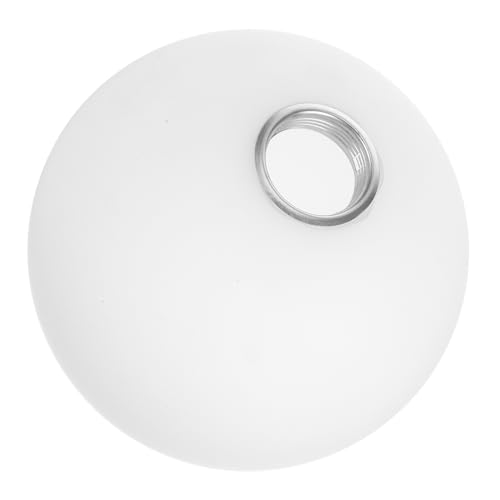 SOLUSTRE Milchglas Kugel Lampenschirm Weiß Gewinde Ersatz Lampenschirm Für Pendelleuchte Stehlampe Sanfte Beleuchtung Blendfreier Vielseitig Einsetzbar von SOLUSTRE