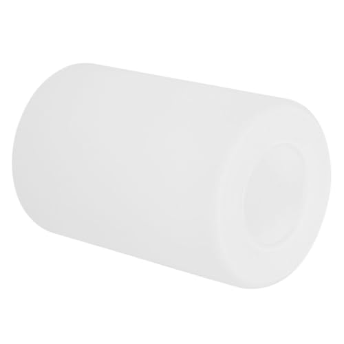 SOLUSTRE Milchglas Lampenschirm Zylindrischer Glas Lampenschirm Ersatzschirm für Pendelleuchte Kronleuchter Kleine Lampenschirme aus Stabilem Langlebigem Glas von SOLUSTRE