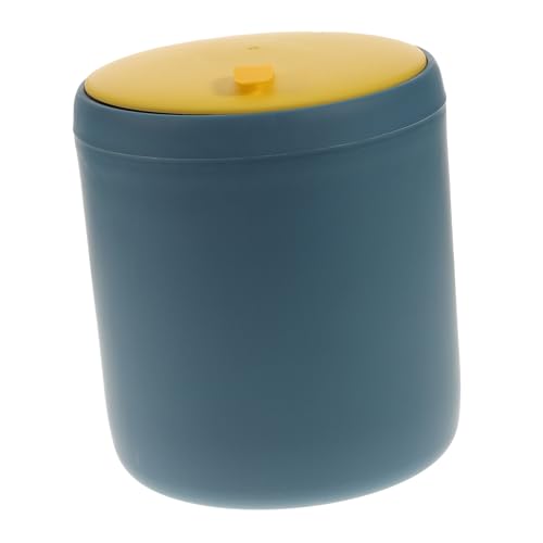 SOLUSTRE Mini Desktop Abfalleimer mit Druckdeckel Kunststoff Müllbehälter für Schlafzimmer Büro Küche Kompakter Tischmülleimer Bpa frei Robust SOLUSTRE Mini Desktop Abfalleimer mit Druckdeckel Kunststoff Müllbehälter für Schlafzimmer Büro Küche Kompakter Tischmülleimer Bpa frei Robust von SOLUSTRE