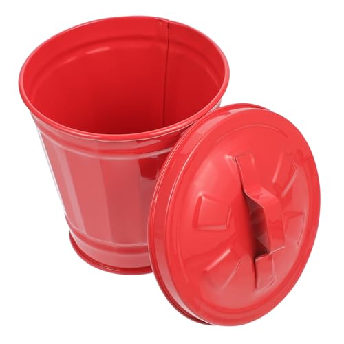 SOLUSTRE Mini Tischmülleimer aus Robustem mit Deckel Multifunktionaler Desktop Abfalleimer und Dekorativer Aufbewahrungsbehälter Kompakt für Büro Wohnzimmer und Schlafzimmer Geeignet SOLUSTRE Mini Tischmülleimer aus Robustem mit Deckel Multifunktionaler Desktop Abfalleimer und Dekorativer Aufbewahrungsbehälter Kompakt für Büro Wohnzimmer und Schlafzimmer Geeignet von SOLUSTRE