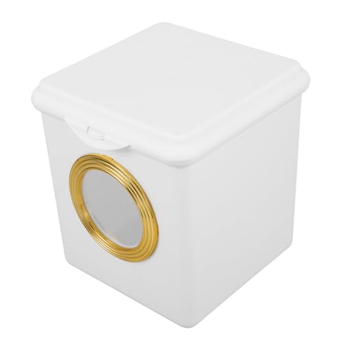 SOLUSTRE Mini-schreibtisch-mülleimer: Kompakter Büro-mülleimer Mit Deckel, Kleiner Schreibtisch-abfalleimer Für Schreibtisch, Schlafzimmer Und Wohnzimmer, Nachttisch SOLUSTRE Mini-schreibtisch-mülleimer: Kompakter Büro-mülleimer Mit Deckel, Kleiner Schreibtisch-abfalleimer Für Schreibtisch, Schlafzimmer Und Wohnzimmer, Nachttisch von SOLUSTRE