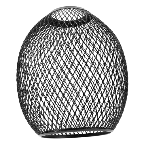 SOLUSTRE Moderner Metall lampenschirm Trommelform Hängelampe aus Stabilem Metall draht Leicht Retro Stil Einfach zu Montieren für Flur Küche Bar und Wohnzimmer SOLUSTRE Moderner Metall lampenschirm Trommelform Hängelampe aus Stabilem Metall draht Leicht Retro Stil Einfach zu Montieren für Flur Küche Bar und Wohnzimmer von SOLUSTRE