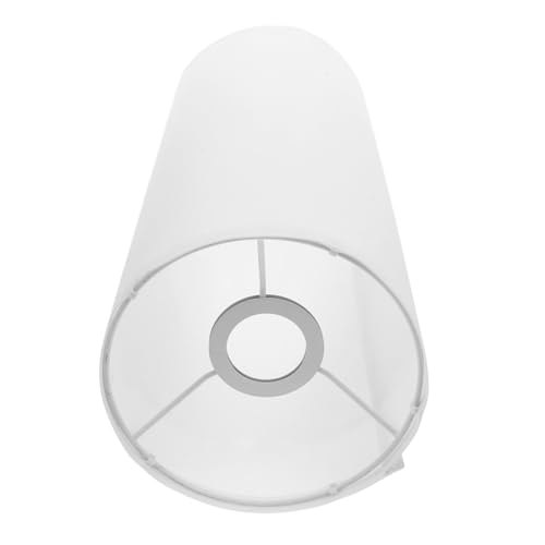 SOLUSTRE Moderner Minimalistischer Stoff lampenschirm Zylinderform Sanftes Diffuses Licht Robuster Stoff Ersatzschirm für Stehlampen Vielseitig Einsetzbar Elegante Wohnraumdekoration von SOLUSTRE