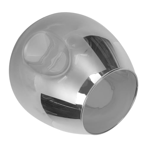 SOLUSTRE Moderner Rauchglas Lampenschirm aus Glas Stilvoller Ersatzglas Lampenschirm für Hängeleuchte und Stehlampe Installieren Vielseitig als Housewarming Geschenk Geeignet von SOLUSTRE