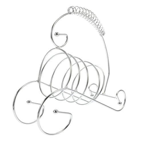 SOLUSTRE Moderner Weinflaschenhalter aus Metall Tisch Weinregal mit Glatten Kanten Stabiles Single Weinregal für Wohn und Esszimmer Dekorativer Flaschenständer für Rotweinlagerung SOLUSTRE Moderner Weinflaschenhalter aus Metall Tisch Weinregal mit Glatten Kanten Stabiles Single Weinregal für Wohn und Esszimmer Dekorativer Flaschenständer für Rotweinlagerung von SOLUSTRE
