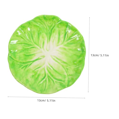 SOLUSTRE Multifunktionale Keramik Servierplatte Einzigartiger Kohlform Mittelgroßer Obst und Vorspeisenteller Stilvolles Küchen und Dessertgeschirr für Frühstück und Nachmittagstee SOLUSTRE Multifunktionale Keramik Servierplatte Einzigartiger Kohlform Mittelgroßer Obst und Vorspeisenteller Stilvolles Küchen und Dessertgeschirr für Frühstück und Nachmittagstee von SOLUSTRE