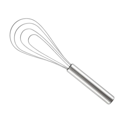 SOLUSTRE Multifunktionaler Handmixer für Eier und Milch Effizienter Küchenquirl mit Komfortablem Griff zum Aufschäumen von Milch Mixen von Eiern Soßen und Pancakes von SOLUSTRE