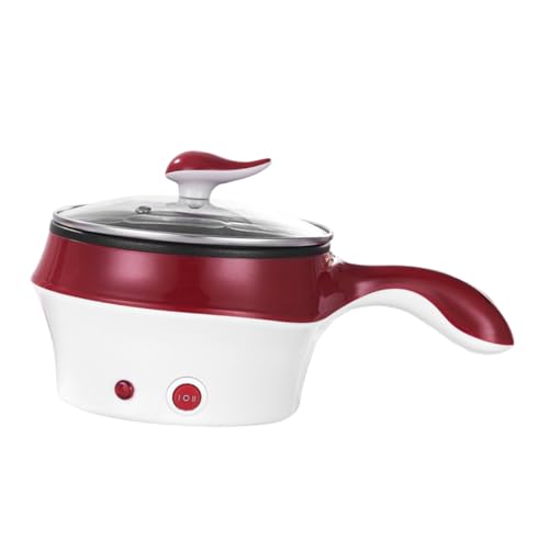SOLUSTRE Multifunktionaler Mini Edelstahl Milch und Suppentopf mit Antihaftbeschichtung Elektrischer Kleiner Kochtopf mit Deckel Wärmespeichernd für Zuhause und Schlafsaal Weinrot SOLUSTRE Multifunktionaler Mini Edelstahl Milch und Suppentopf mit Antihaftbeschichtung Elektrischer Kleiner Kochtopf mit Deckel Wärmespeichernd für Zuhause und Schlafsaal Weinrot von SOLUSTRE