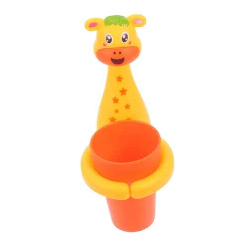 SOLUSTRE Multifunktionaler Wandzahnbürstenhalter mit Kindgerechtem Giraffen Design Selbstklebend Ohne Bohren Zahnpasta und Zahnputzbecher Organizer für Badezimmer Geeignet für Glatte SOLUSTRE Multifunktionaler Wandzahnbürstenhalter mit Kindgerechtem Giraffen Design Selbstklebend Ohne Bohren Zahnpasta und Zahnputzbecher Organizer für Badezimmer Geeignet für Glatte von SOLUSTRE