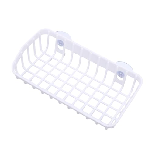 SOLUSTRE Multifunktionales Abtropfgestell Aus Kunststoff Mit Doppel Saugnapf Wandmontage Weiß Für Küche Und Bad 3 Kg Tragkraft SOLUSTRE Multifunktionales Abtropfgestell Aus Kunststoff Mit Doppel Saugnapf Wandmontage Weiß Für Küche Und Bad 3 Kg Tragkraft von SOLUSTRE