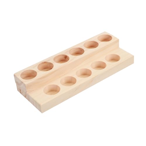 SOLUSTRE Multifunktionales Stöckiges Flaschenregal aus Hochwertigem Holz Hitze und Kältebeständig zur Aufbewahrung und Präsentation von Ätherischen Ölen Massageölen und Basisölen SOLUSTRE Multifunktionales Stöckiges Flaschenregal aus Hochwertigem Holz Hitze und Kältebeständig zur Aufbewahrung und Präsentation von Ätherischen Ölen Massageölen und Basisölen von SOLUSTRE