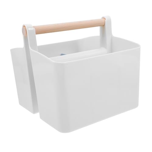 SOLUSTRE Multipurpose Holz Organizer Aufbewahrungsbox mit Trennwänden Kompakt und Elegant für Stifte Marker Kosmetik Praktischer Aufbewahrungsbehälter für Schule und Zuhause Nebelblau SOLUSTRE Multipurpose Holz Organizer Aufbewahrungsbox mit Trennwänden Kompakt und Elegant für Stifte Marker Kosmetik Praktischer Aufbewahrungsbehälter für Schule und Zuhause Nebelblau von SOLUSTRE