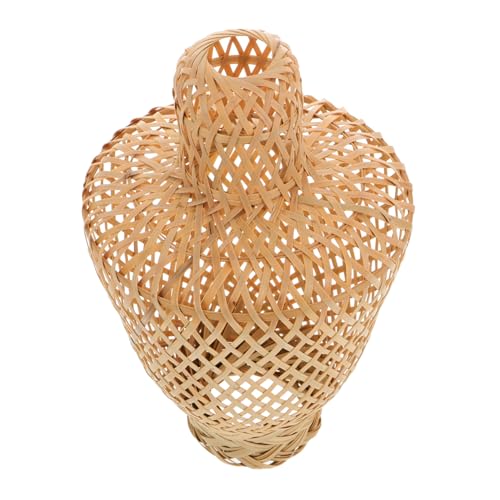 SOLUSTRE Nordischer Lampenschirm Handgewebt Wetterfest Vielseitig als Laterne Vase Kerzenhalter für Outdoor Dekoration Vintage Stil Langlebig und Schützend für Wohnbereiche und SOLUSTRE Nordischer Lampenschirm Handgewebt Wetterfest Vielseitig als Laterne Vase Kerzenhalter für Outdoor Dekoration Vintage Stil Langlebig und Schützend für Wohnbereiche und von SOLUSTRE