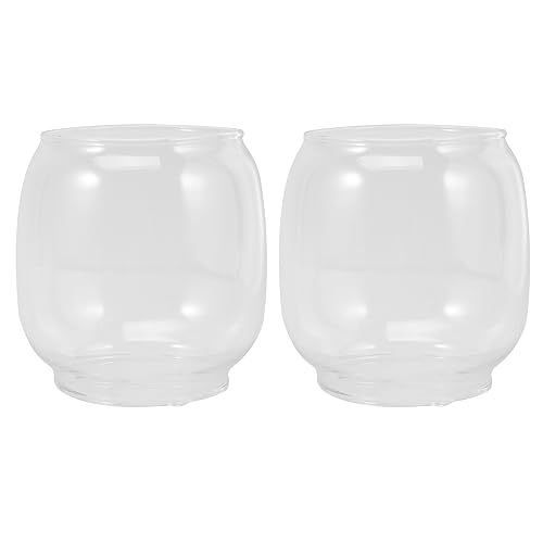 SOLUSTRE Öllampe Glaszylinder 2 Petroleumlampe Schornstein Hängend Hurrikan Laterne Glasabdeckung Öllampenschirm Für Vintage Teelichter Kerzen Lampen Sturmlaterne Ersatzglas SOLUSTRE Öllampe Glaszylinder 2 Petroleumlampe Schornstein Hängend Hurrikan Laterne Glasabdeckung Öllampenschirm Für Vintage Teelichter Kerzen Lampen Sturmlaterne Ersatzglas von SOLUSTRE
