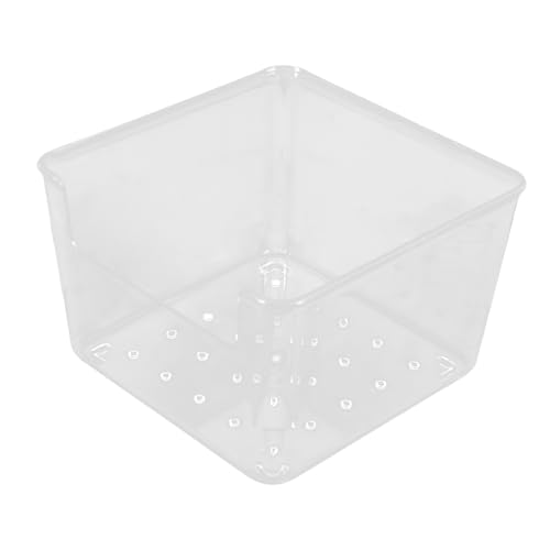 SOLUSTRE Organizer-Box Aus Kunststoff Notizblockhalter Memo Pad Halter Praktische Bürobedarf-lösung Notizblock-verpackungshalter Kleine Notizblockbox Notizpapierbox Organizer-memohalter von SOLUSTRE