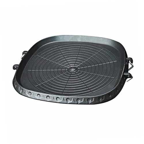 SOLUSTRE Outdoor Bbq Grillplatte Leicht Quadratisch Antihaftbeschichtet mit Integriertem Ölablauf für Camping Picknick und Grillpartys Vielseitig Einsetzbar für Fleisch und Gemüse SOLUSTRE Outdoor Bbq Grillplatte Leicht Quadratisch Antihaftbeschichtet mit Integriertem Ölablauf für Camping Picknick und Grillpartys Vielseitig Einsetzbar für Fleisch und Gemüse von SOLUSTRE