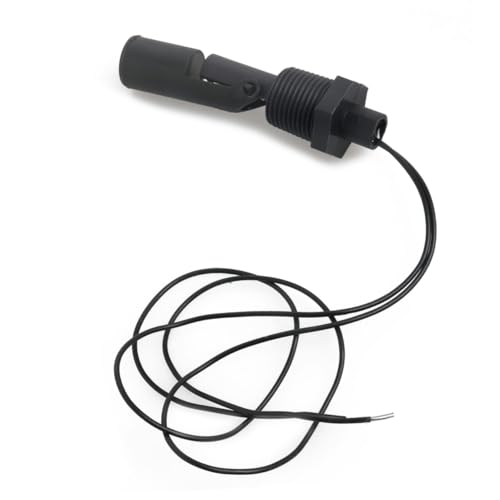 SOLUSTRE PP Schwimmerschalter Wasserstandsensor Horizontal Flüssigkeit Pegel Regler Schwarz für Wassertank Pool Aquarium Hydroponik Gartenteich Temperaturbereich von SOLUSTRE