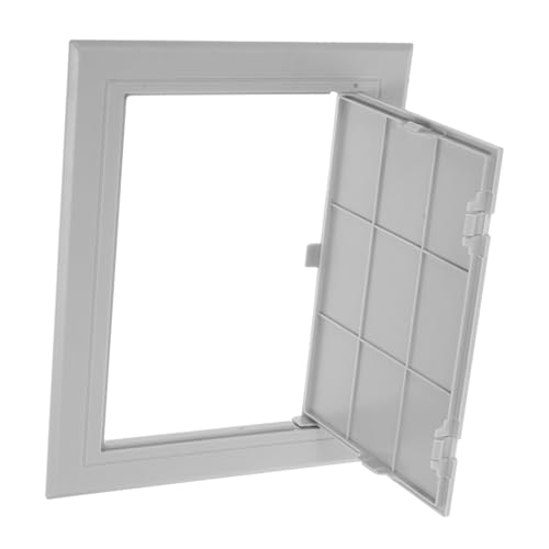 SOLUSTRE PVC Revisionsklappe Staubdicht Zugangstür für Decke Wand Sanitär Kabel Installation Badezimmer Wartungsöffnung Abdeckplatte SOLUSTRE PVC Revisionsklappe Staubdicht Zugangstür für Decke Wand Sanitär Kabel Installation Badezimmer Wartungsöffnung Abdeckplatte von SOLUSTRE