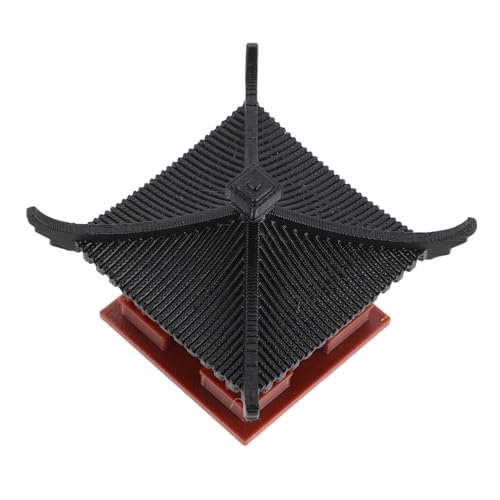 SOLUSTRE Pavillon Dekorationen Mikro Landschafts Ornament Aquarium Mikro Landschafts Aquarium Ornamente Aquarium Fischtank Skulptur Zen Garten Kunststoff von SOLUSTRE