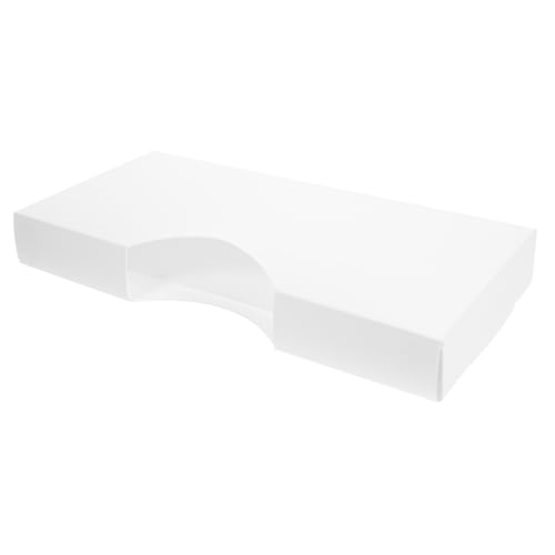 SOLUSTRE Plastikbeutelspender Aufbewahrungsbox Weiß Frontöffnung Müllbeutelhalter Küchen Organizer für Plastikfolie Einkaufstüten und Handschuhlagerung und Platzsparend für Haushalt und von SOLUSTRE
