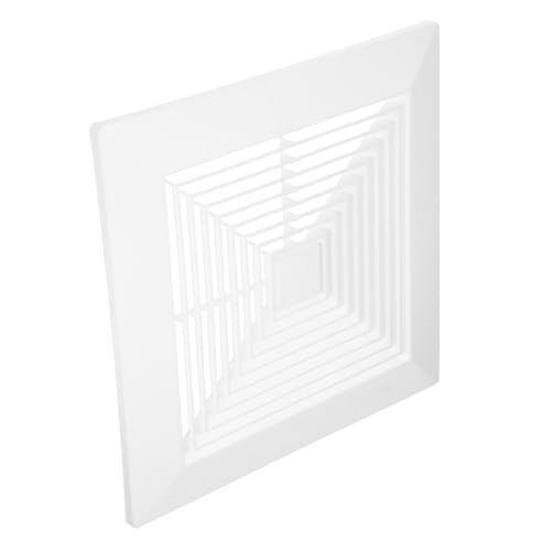 SOLUSTRE Quadratische Badezimmer-lüftungsabdeckung mit Federschnappmechanismus Robuste Deckenventilator-abdeckung für Einfache Reinigung Verbesserte Luftzirkulation Vielseitiger Ersatz für SOLUSTRE Quadratische Badezimmer-lüftungsabdeckung mit Federschnappmechanismus Robuste Deckenventilator-abdeckung für Einfache Reinigung Verbesserte Luftzirkulation Vielseitiger Ersatz für von SOLUSTRE