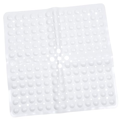 SOLUSTRE Quadratische Rutsch PVC Badematte mit Saugnäpfen rutschfeste Fußmatte für Badezimmer Massagefunktion Strapazierfähig und Sicher Leicht Transportierbar für Dusche und Badewanne SOLUSTRE Quadratische Rutsch PVC Badematte mit Saugnäpfen rutschfeste Fußmatte für Badezimmer Massagefunktion Strapazierfähig und Sicher Leicht Transportierbar für Dusche und Badewanne von SOLUSTRE