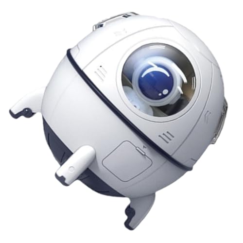 SOLUSTRE Raumschiff Luftbefeuchter mit LED Nachtlicht USB Nebelspender für Schlafzimmer und Kinderzimmer Sprühvolumen Kompakt und Leise für Angenehmes Raumklima SOLUSTRE Raumschiff Luftbefeuchter mit LED Nachtlicht USB Nebelspender für Schlafzimmer und Kinderzimmer Sprühvolumen Kompakt und Leise für Angenehmes Raumklima von SOLUSTRE