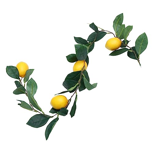 SOLUSTRE Realistischer Zitronenanhänger Einzigartiges Design Für Die Dekoration Von Zuhause Und Restaurants von SOLUSTRE