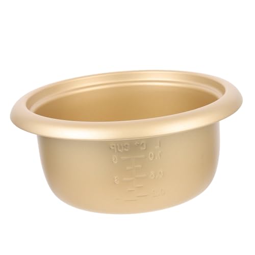 SOLUSTRE Reiskocher-ersatztopf Aus Aluminiumlegierung Innentopf Für Reiskocher Kochtopfbehälter Zum Erhitzen Von Reis Oder Suppe Reistopfersatz Für Täglichen Gebrauch von SOLUSTRE