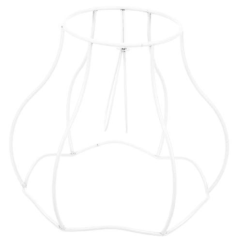 SOLUSTRE Retro Europäischer Lampenschirm für DIY Projekte Robuster Metall Lampenschirm Ring für Tisch und Deckenleuchten für Zuhause Restaurant von SOLUSTRE