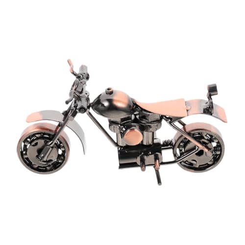 SOLUSTRE Retro Motorrad Modell Dekoration Metall Kunsthandwerk für Zuhause und Büro Stabile Vintage Motorrad Figur als Geschenk für Motorradfahrer und Rennrad Fans Vielseitige Home SOLUSTRE Retro Motorrad Modell Dekoration Metall Kunsthandwerk für Zuhause und Büro Stabile Vintage Motorrad Figur als Geschenk für Motorradfahrer und Rennrad Fans Vielseitige Home von SOLUSTRE