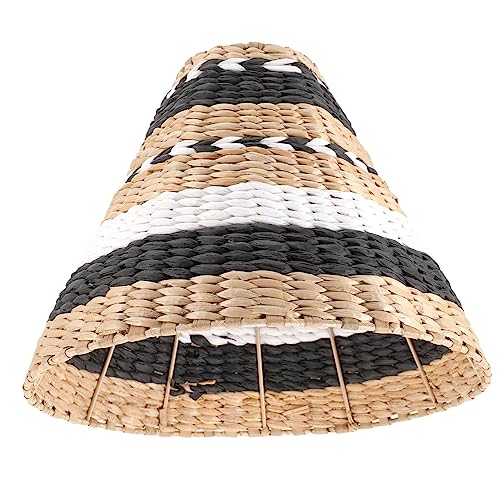 SOLUSTRE Retro Style Lampenschirm aus Papier und Metall Geruchsneutraler Sicherer Lampenschirm für Deckenleuchte Eleganter Praktischer Lichtschutz für Wohnzimmer und Esszimmer Langlebig SOLUSTRE Retro Style Lampenschirm aus Papier und Metall Geruchsneutraler Sicherer Lampenschirm für Deckenleuchte Eleganter Praktischer Lichtschutz für Wohnzimmer und Esszimmer Langlebig von SOLUSTRE