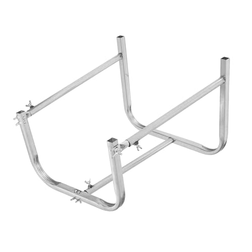 SOLUSTRE Robuster Bag Holder Stand aus Metall Ergonomischer Outdoor Müllsack Ständer für Garten Landwirtschaft Camping Vielseitiger Abfallsack Halter für Getreide, Gemüse und Laub von SOLUSTRE