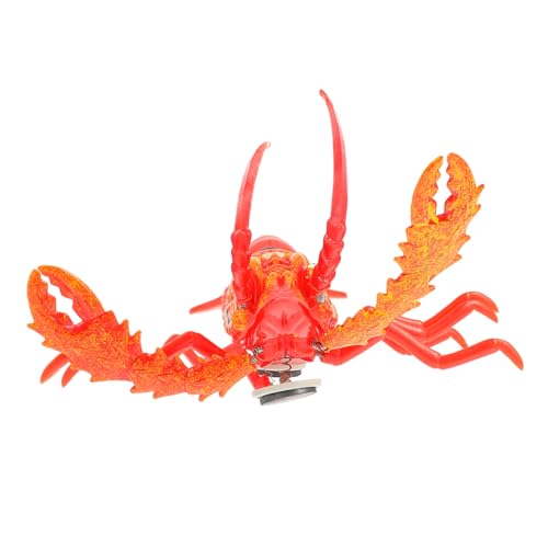SOLUSTRE Roter Hummer Kühlschrankmagnet aus Kunststoff Langlebiger Lustiger Cartoon Küchenmagnet Selbsthaftender Kühlschrankmagnet für Magnettafel und Haushaltsdekor SOLUSTRE Roter Hummer Kühlschrankmagnet aus Kunststoff Langlebiger Lustiger Cartoon Küchenmagnet Selbsthaftender Kühlschrankmagnet für Magnettafel und Haushaltsdekor von SOLUSTRE