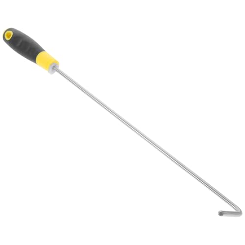 SOLUSTRE Rubber Handle Roll Up Door Hook Manhole Cover Lifting Tool mit Rutschfestem Griff für Haushalts rolladen und Kanaldeckelöffnung Robustes Design Komfortabel und Zufällige Farbe von SOLUSTRE
