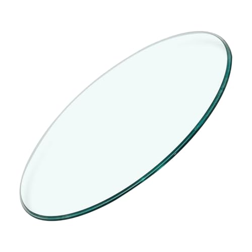 SOLUSTRE Runde Dicke Transparente Glasplatte aus Gehärtetem Glas Bruchsicherer Polierter Wohnzimmertischaufsatz Ø Kratzfeste Tischplatte für Beistelltisch und Tee Ecktisch SOLUSTRE Runde Dicke Transparente Glasplatte aus Gehärtetem Glas Bruchsicherer Polierter Wohnzimmertischaufsatz Ø Kratzfeste Tischplatte für Beistelltisch und Tee Ecktisch von SOLUSTRE