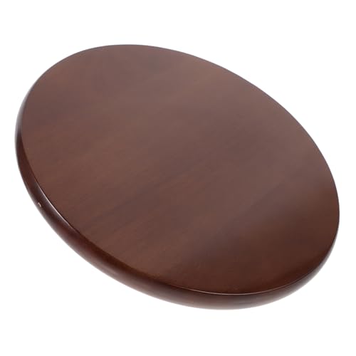SOLUSTRE Runder Holzsitz Ersatzsitz für Barhocker aus Stabilem Gummibaumholz Glatte Oberfläche Komfortabler Hocker Sitz für Küchen und Esszimmer Langlebiges Holzsitzteil SOLUSTRE Runder Holzsitz Ersatzsitz für Barhocker aus Stabilem Gummibaumholz Glatte Oberfläche Komfortabler Hocker Sitz für Küchen und Esszimmer Langlebiges Holzsitzteil von SOLUSTRE
