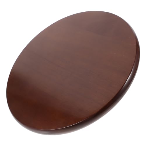 SOLUSTRE Runder Holzstuhl Sitzersatz aus Holzplatte Stabiler Hocker Sitz für Barhocker Installieren Design für Wohnzimmer und Küche von SOLUSTRE