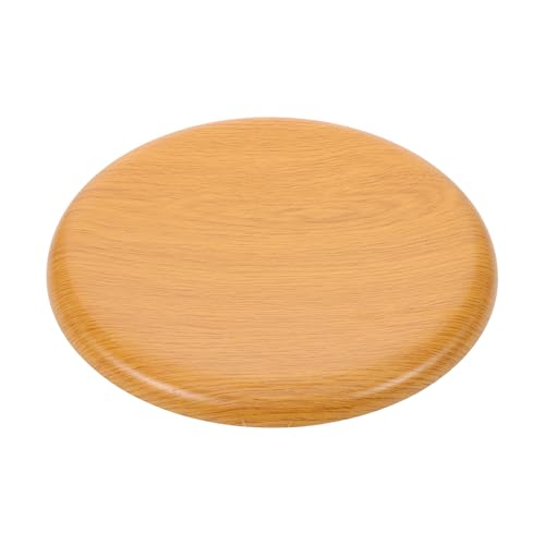 SOLUSTRE Runder Holzstuhl Sitzfläche Ersatz für Barhocker Durchmesser Langlebig und Installieren für Innenbereich Design aus Natürlichem Holz von SOLUSTRE