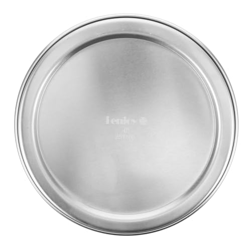 SOLUSTRE Runder Pizza Blech aus Aluminiumlegierung Antihaft Backen für Mikrowelle und Ofen für Küche Langlebig und Leicht zu Reinigen von SOLUSTRE