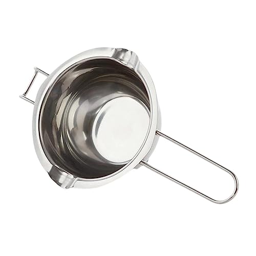 SOLUSTRE Schmelztopf Butter Schmelzen Schmelzschale mit Hitzebeständigem Griff Backen Heiztopf für Schokolade Käse Süßigkeiten Gleichmäßige Erwärmung Leicht zu Reinigen für Wasserbad von SOLUSTRE