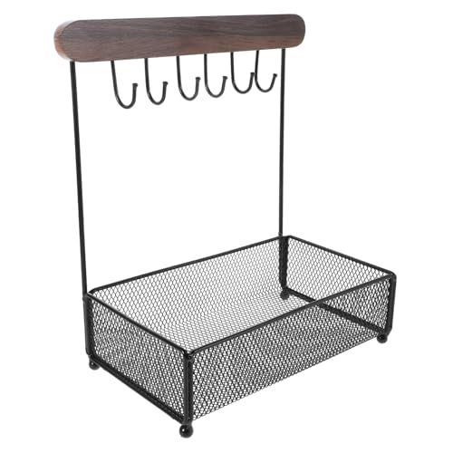 SOLUSTRE Schmuck Organizer Regal mit Quadratischer Basis Stabiles Aufbewahrungsregal für Schlüssel und Schmuckaccessoires Multifunktionaler Tisch Schmuckhalter für Wohnzimmer und SOLUSTRE Schmuck Organizer Regal mit Quadratischer Basis Stabiles Aufbewahrungsregal für Schlüssel und Schmuckaccessoires Multifunktionaler Tisch Schmuckhalter für Wohnzimmer und von SOLUSTRE