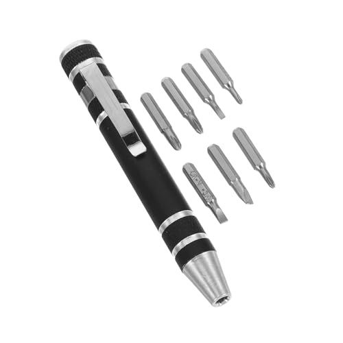SOLUSTRE Schraubendreher Set Aluminiumlegierung Präzisions Schraubenzieher Stift Kompakt Tragbar Für Brillen Computer Reparatur Wartung von SOLUSTRE