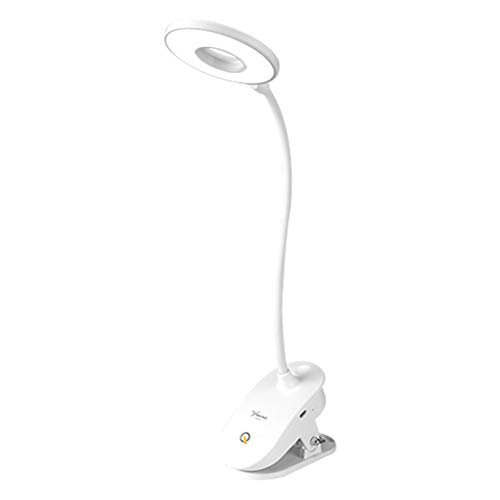 SOLUSTRE Schreibtischlampe Für Kinder Led-schreibtischlampe Led-tischleuchte Led-tischlampe Lampara De Escritorio Geführt Led-Lampe Leselicht Aufleuchten USB Weiß Arbeit von SOLUSTRE