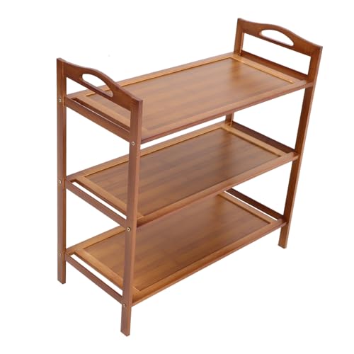 SOLUSTRE Schuhregal Lagig Platzsparend Mehrschichtiges Schuhregal Organizer für Haushalt und Schrank Kompakt Leicht Bequem Stauraum für Schuhe Pflanzen Bücher von SOLUSTRE