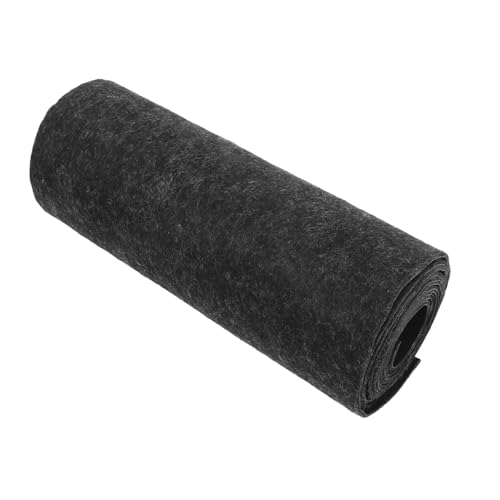 SOLUSTRE Schwarze Zuschneidbare Pool Bodenschutzmatte Wasserabsorbierend rutschfest für Aufstellpools und Spa Wege Schützt vor Schmutz und Dient als Dekorativer Outdoor Pfad von SOLUSTRE