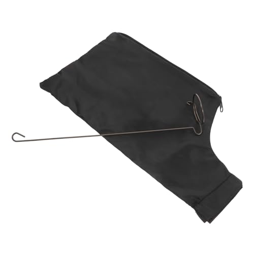 SOLUSTRE Schwarzer Staubsammelbeutel für Elektrokreissäge mit Staubabsaugung Effiziente Staubaufnahme Schnittstaubkontrolle für Holz Metall und Kunststoff Robustes Zubehör für von SOLUSTRE