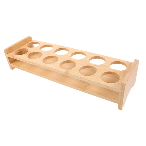 SOLUSTRE Shot Glass Holder Shotgläser Organizer Tablett Whisky Gläser Ständer für Bar Zuhause Party Getränkeservice von SOLUSTRE